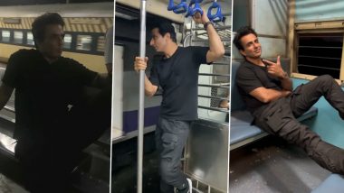 Sonu Sood Travels by Local Train, Calls Station's Tap Water 'Super Healthy' (Watch Viral Video)